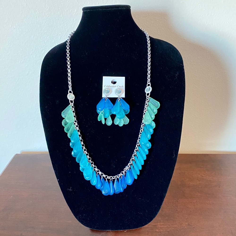 Coldwater Creek Necklace and Earring Set